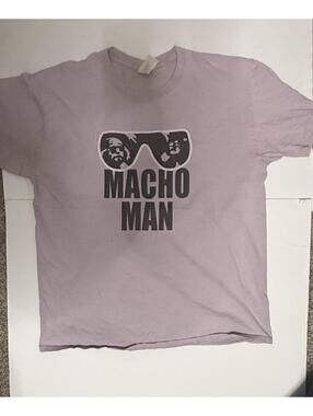 Macho Man Licensed Randy Savage t-shirt size Large